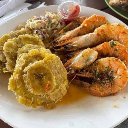 Langostino al ajillo