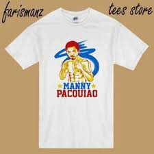 Details About New Manny Pacquiao Pinoy Boxing Champion Mens White T Shirt Size S 3xl Usa Size