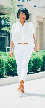 All White Outfit White Jeans Sweeneestyle Spring Outfit Idea Spring Indianapolis Style Blog White Party Outfit All White Party Outfits All White Outfit