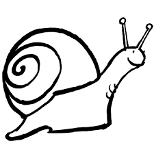 Tarjeta de navidad con caracol y regalos. Dibujo Infantil De Caracol