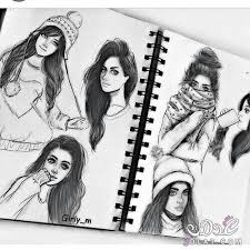 اروع صور بنات مرسومة بالقلم الرصاص 2019 صور مرسومة مميزة 2019 صور بنات مرسومة حديثة 2019 Girly M Girly Drawings Girly M Instagram