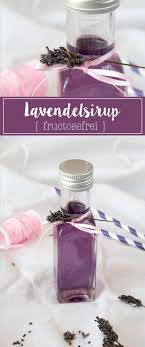 Lavendelsirup Fructosefrei Rezept Lavendelsirup Sirup Lavendel
