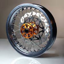 Kineo Tubeless Spoked Wheels Cafe Racer Scrambler Motorcycle Scrambler