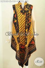 Jenis motif batik sederhana & motif batik modern indonesia. Dress Batik Tanpa Lengan Bikin Wanita Tampil Beda Busana Batik A Simetris Kwalitas Bagus Resleting Belakang Harga 160k Dr7243p Xl Toko Batik Online 2021