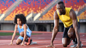 Der schnellste mann der welt muss jetzt windeln wechseln und seine zwillingsbuben füttern. Usain Bolt Wieder Gesicht Im Allianz Direct Spot Special Cannes Lions W V