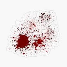 Blood Splatter Transparent Stickers Redbubble Use it in a creative project, or as a sticker you can share on tumblr, whatsapp, facebook messenger, wechat, twitter or in other messaging apps. redbubble