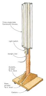 Light Pole For Better Finishing By Denny King When Finishing A Strong Raking Light Is A Tremendous Help Lett Light Pole Fluorescent Light Fixture Diy Shops