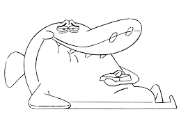 La hyène affamée et en colère zig rêve d'attraper et de manger la magnifique sirène marina. Zig And Sharko Coloring Pages Free Printable Coloring Pages For Kids Coloring Home