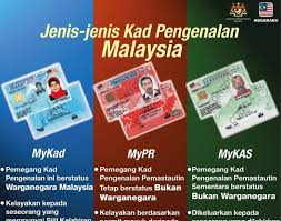 Regulation 3 of the national registration regulations 1990 (amendment 2007) states that a citizen who was not resident in malaysia from age 12 to 16 must register for the identity card within 30 days of the date of arrival in malaysia. Penangkini Jenis Jenis Kad Pengenalan Di Malaysia