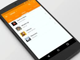 Pickplay Android Music Player Android Music Android Material Design Music Player Design