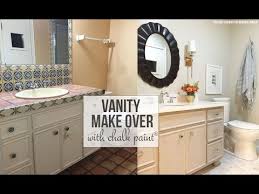 For a complete overhaul, the cabinet can be repurposed as a vanity for a. Diy Bathroom Vanity Makeover With Chalk Paint By Annie Sloan Youtube