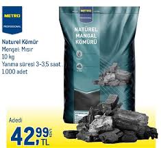 Metro Professional Naturel Komur 10 Kg Indirimde Market