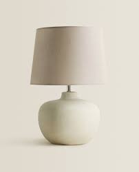 Image 1 Of The Product Lamp With Ceramic Base Zara Home Lamps Ceramic Base Lamp
