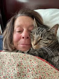 I'm sorry Mom if my whiskers are tickling your nose.