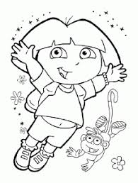 Terry vine / getty images these free santa coloring pages will help keep the kids busy as you shop,. Dora The Explorer Free Printable Coloring Pages For Kids Page 2