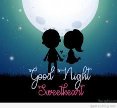 Good Night Sweetheart Love Couple In Moonlight Romantic Good Night Good Night Sweetheart Good Night Love Images