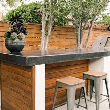 For sure, it will be cheaper to make own bar table than buying it in the store, and the whole process give you a lot of fun. 25 Smart Outdoor Bar Ideas