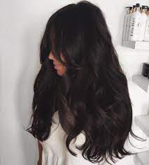 And this fashion will never be end. Dark Brown Hair Long Hair And Wavy Brown Hair Image 7811290 On Favim Com