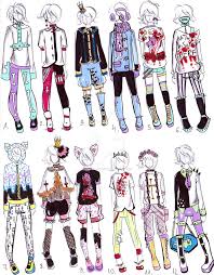 Tomboy Outfits Pastel Goth Outfits Fashion Design Drawings Anime Outfits