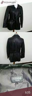 Izod Leather Jacket Leather Jacket Jackets Leather