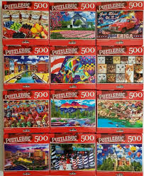 This puzzle had small pieces which made it a lot more tricky to put together. 3 Pack Artbox Puzzlebug Jigsaw Random And 50 Similar Items