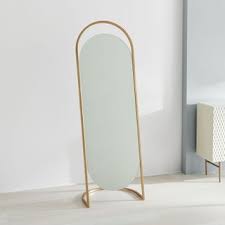 So the reviews complaining about the size not being full length, well it really pretty much is if you compare to those cheap door hanging ones. The Best Floor Mirrors For Every At Home Ootd Pic Architectural Digest