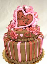 Heart cake for valentines day! Valentine S Day Cheri S Bakery