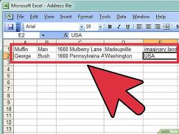How To Mail Merge Address Labels Using Excel And Word 14 Steps Mail Merge Excel Address Labels