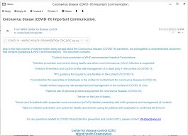 Queensland has current contact tracing alerts and related public health advice for people who have been in: Latest Global Covid 19 Coronavirus Spearphishing Campaign Drops Infostealer Fortiguard Labs
