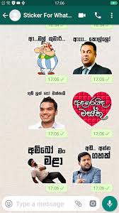 Maybe you would like to learn more about one of these? Sinhala Stickers For Whatsapp Latest Version For Android Download Apk