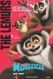 madagaskar david schwimmer ben stiller poster