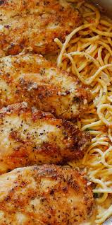 Italian Chicken Pasta In Creamy White Wine Parmesan Cheese Sauce In 2020 Poultry Recipes Chicken Recipes Recipes