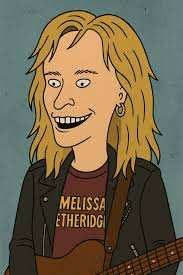Melissa Etheridge in Beavis and Butthead Style by mnwachukwu16