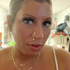 3 Diamond Gold Crown Dangling Nose Ring