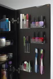 Hang it on the side of a vanity or the inside of a closet door to keep cleaners, sponges, and other tools at an arm's reach. 42 Bathroom Storage Hacks That Ll Help You Get Ready Faster