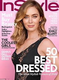 Check spelling or type a new query. Emily Blunt Talks Overcoming Stutter As She Stuns In Lace For Instyle Emily Blunt Instyle Magazine Instyle