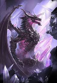 Highschool Dxd Amethyst Dragon Emperor Introduction Fantasy Dragon Dragon Pictures Dragon Artwork