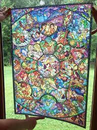✅ free shipping on many items! Amazon Com Disney Stained Art Jigsaw Puzzle 1000p All Stars Stained Glass Ds 1000 764 Toys Amp Games