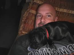 Cooper loves his bed...aka, my face/neck/chest