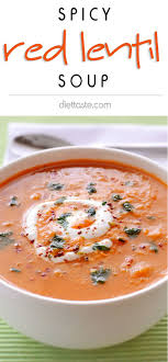 Spicy Red Lentil Soup Recipe Red Lentil Soup Lentil Soup Cooking Recipes