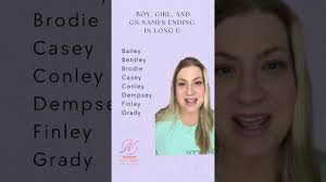 38 Baby Names That End in the Long E Sound #uniquenames #babynames