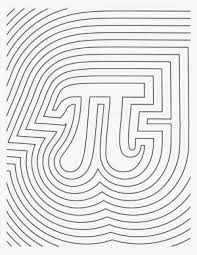 The greek small letter π (pi) is a geometric constant approximately equal to 3.1416. Image Free Download Coloring Page Pi Symbol Big Image Clock Png Image Transparent Png Free Download On Seekpng