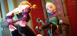 Rule34 - If it exists, there is porn of it  fireboxstudio, elsa (frozen),  gwen stacy, spider-gwen  7177414