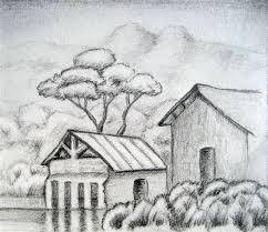 Beginner Sketches Google Search Landscape Drawings Pencil Drawings For Beginners Drawings