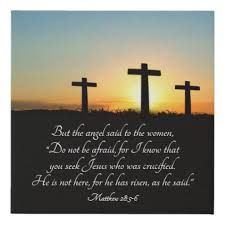 Share easter quotes with friends and family. Matthew 28 5 6 Easter Faux Canvas Print Zazzle Com In 2021 Easter Verses Matthew 28 Bible Verse Wall Art