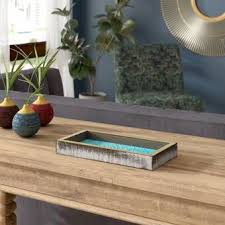 Round 2 Tier Stand Ottoman Coffee Table Serving Tray In 2020 Mosaic Tray Ottoman Coffee Table Table Serving Tray