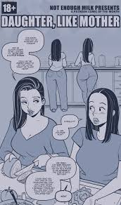 Page 1 | NotEnoughMilk-ComicsDaughter-Like-Mother | 8muses - Sex Comics