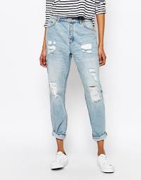 Boyfriend Jeans Jeans Vrouwen Gescheurde Jeans Distressed Jeans