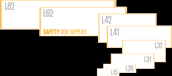 Is there a comprehensive list of sizes somewhere? Sign Size Guide Safety Sign Supplies
