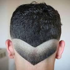 3d feather haircut lines designs back of head. The V Shaped Haircut Men S Hairstyles Today